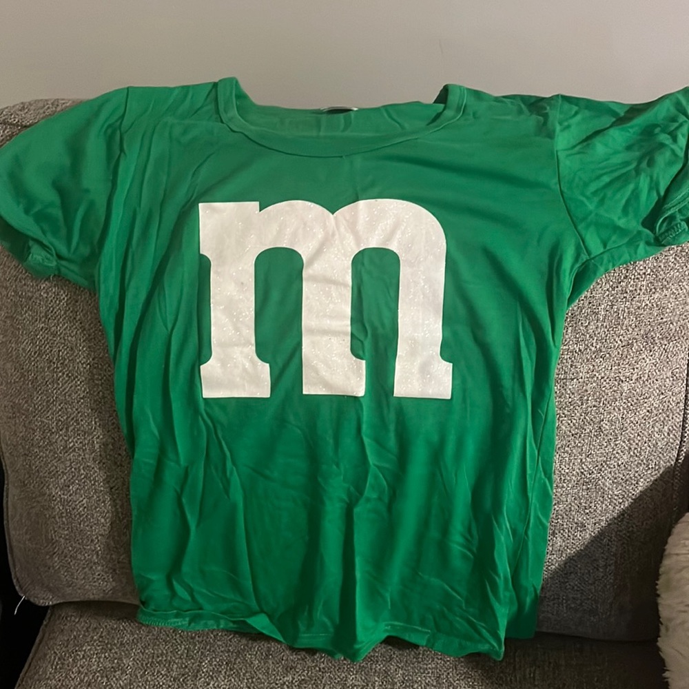 Ladies Green M&M Halloween costume